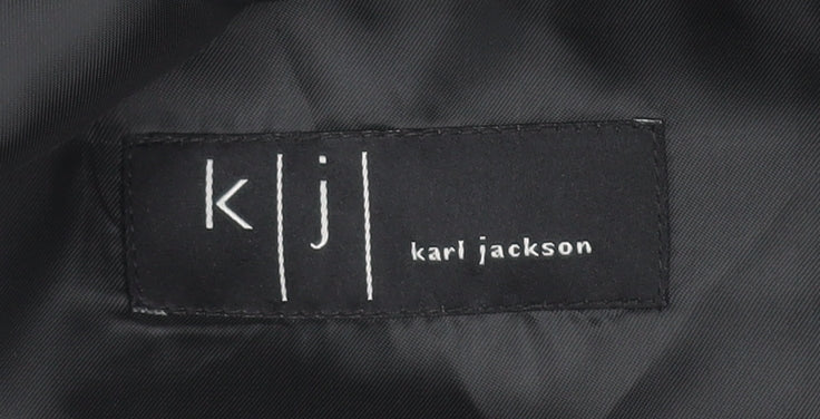 Mens UK Size 40 Karl Jackson Regular Grey Suit Jacket