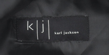 Mens UK Size 40 Karl Jackson Regular Grey Suit Jacket
