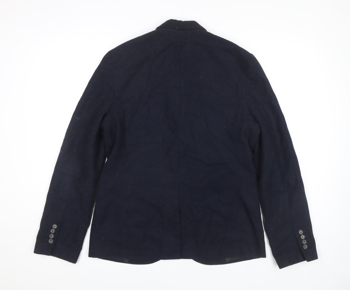 Mens UK Size 40 Topman Regular Blue Suit Jacket