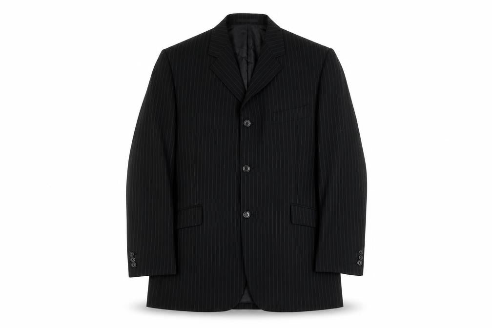 Mens UK Size 42 Burton Regular Black Suit Jacket