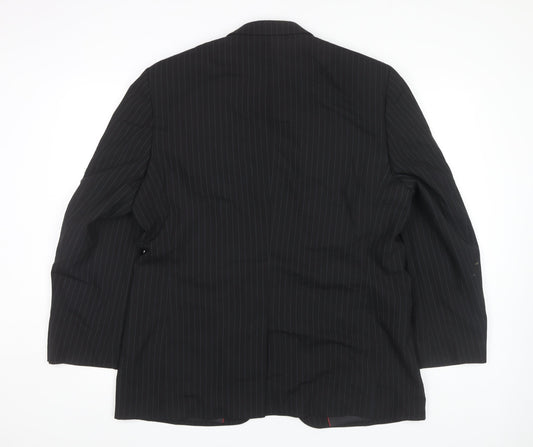 Mens UK Size 42 Burton Regular Black Suit Jacket