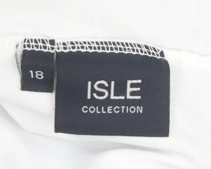 Isle Collection Women's Multicoloured Floral Skirt