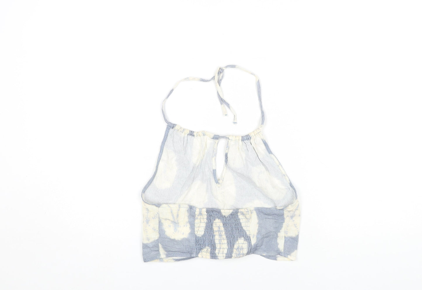 Womens UK Size M Pull&Bear Blue Camisole Tank