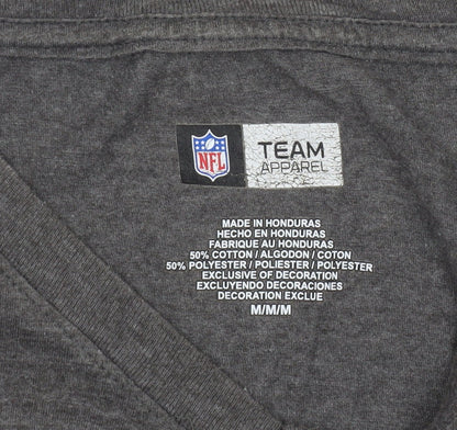 NFL Team Apparel Men's Grey Vikings T-Shirt M