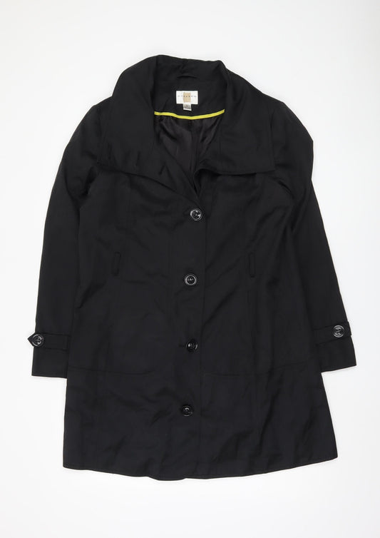 Womens UK Size L Gallery Black Basic Jacket