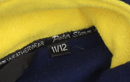 Peter Storm Boys Blue Fleece Jacket 11 Years