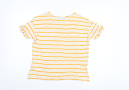 Dorothy Perkins Women's Multicoloured Striped Top Size 12