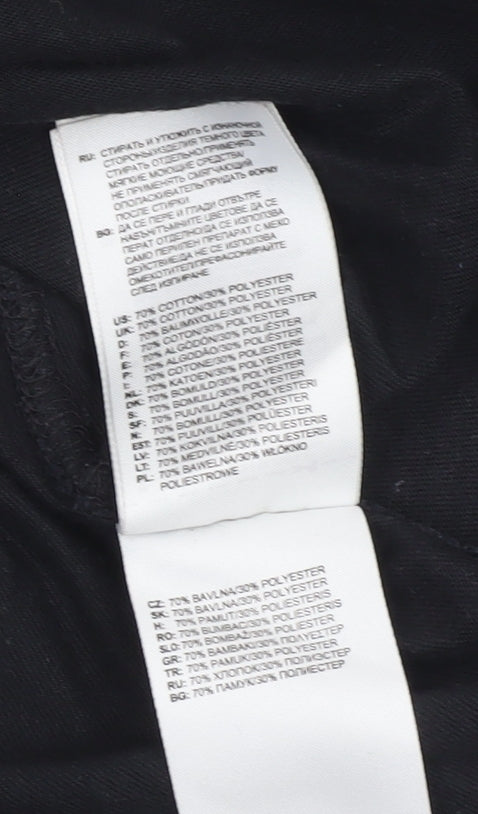 Adidas Men's Black Crew T-Shirt, Medium