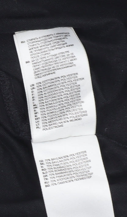 Adidas Men's Black Crew T-Shirt, Medium