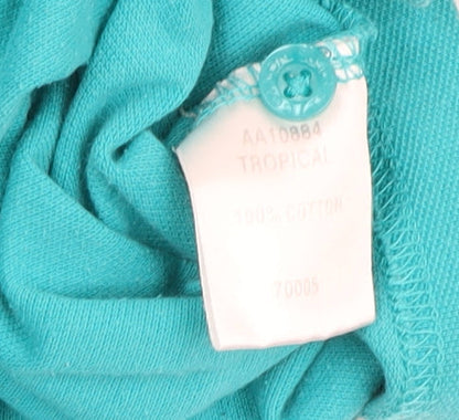 Cotton Traders Men's Blue Polo Shirt M