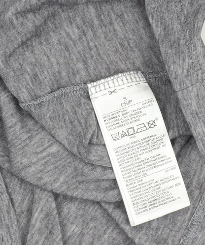 GapFit Women's Grey Maternity Long Sleeve T-Shirt, Size S
