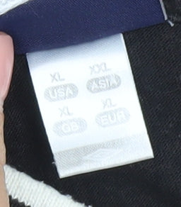 Umbro Men's XL Black V-Neck T-Shirt Cotton