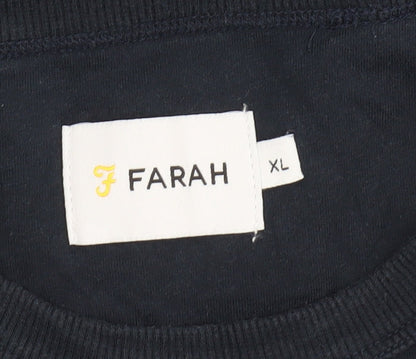 Mens UK Size XL Farah Blue  T-Shirt