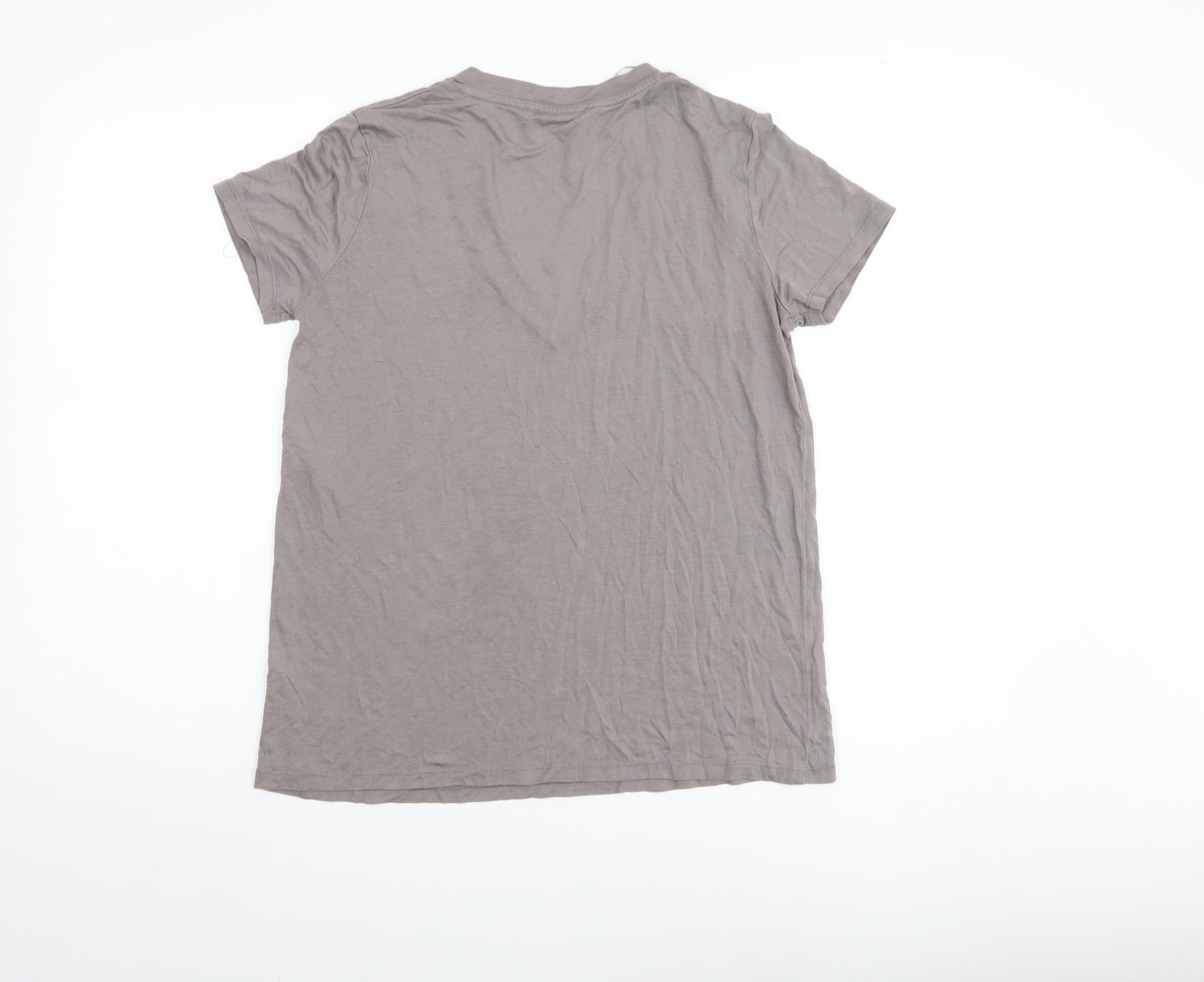 Womens UK Size 8 Zara Grey  T-Shirt