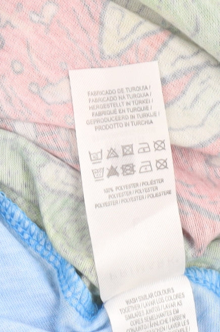 Marvel Deadpool Men's Blue Graphic T-Shirt Size L Comic