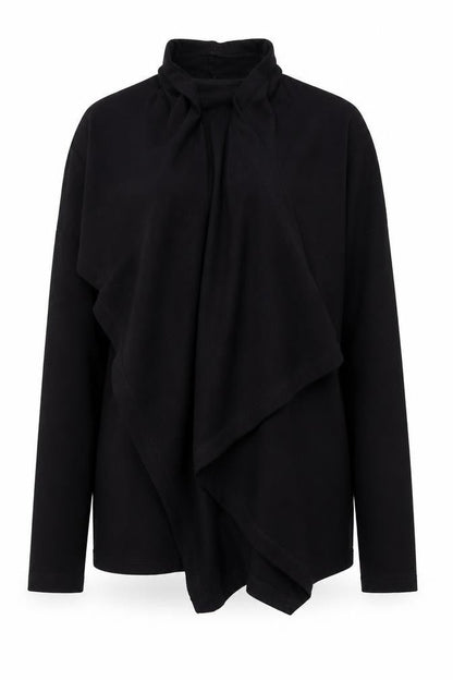 Marella Women's Black High Neck Jumper Size M
