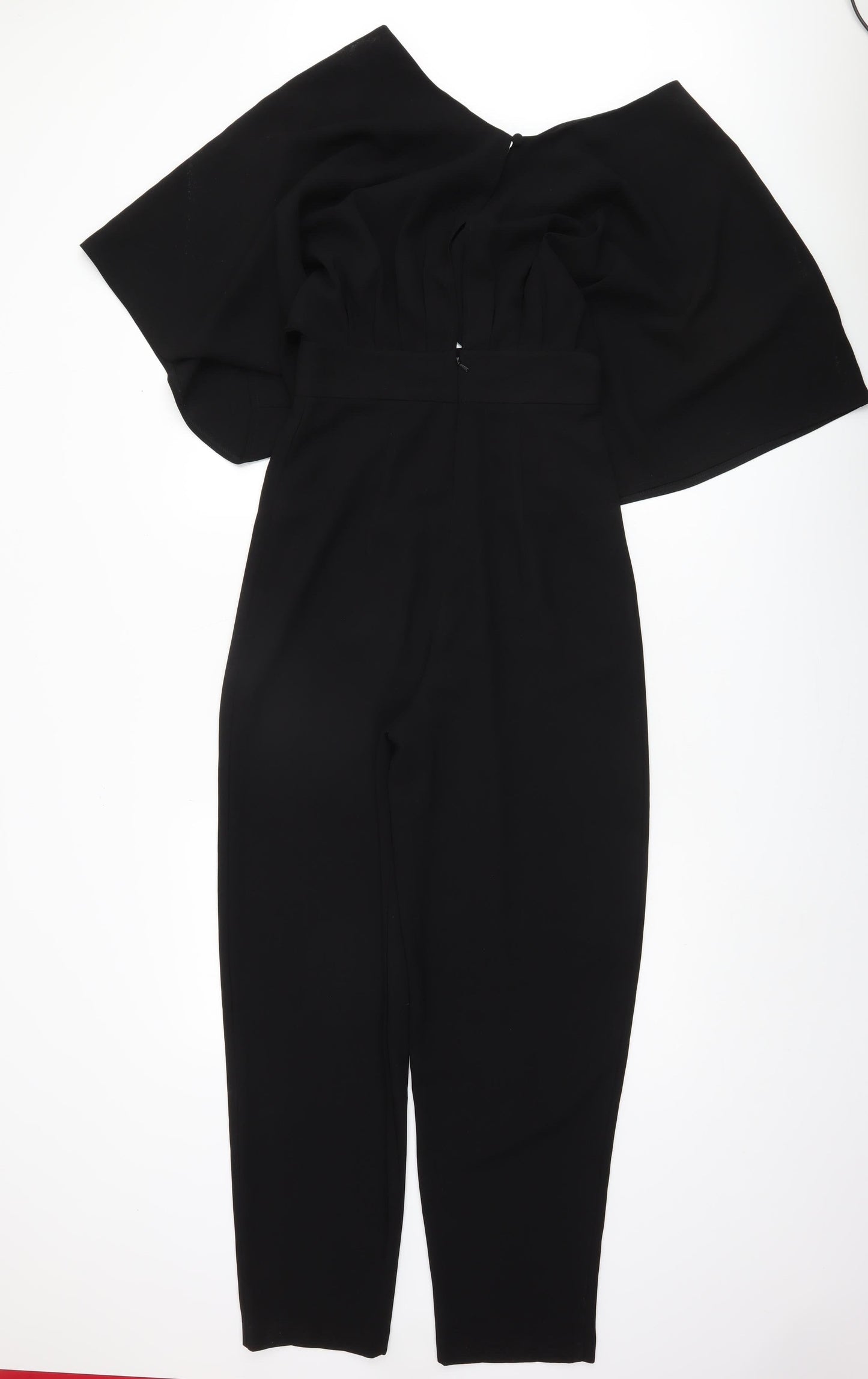 Womens UK Size 8 ASOS One-Piece Black Jumpsuit