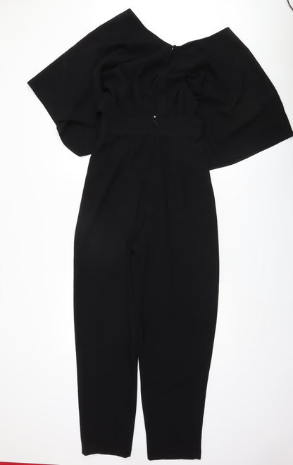 Womens UK Size 8 ASOS One-Piece Black Jumpsuit