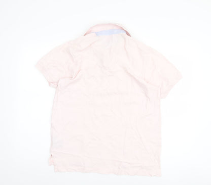 Tommy Hilfiger Men’s Pink Polo Shirt Small