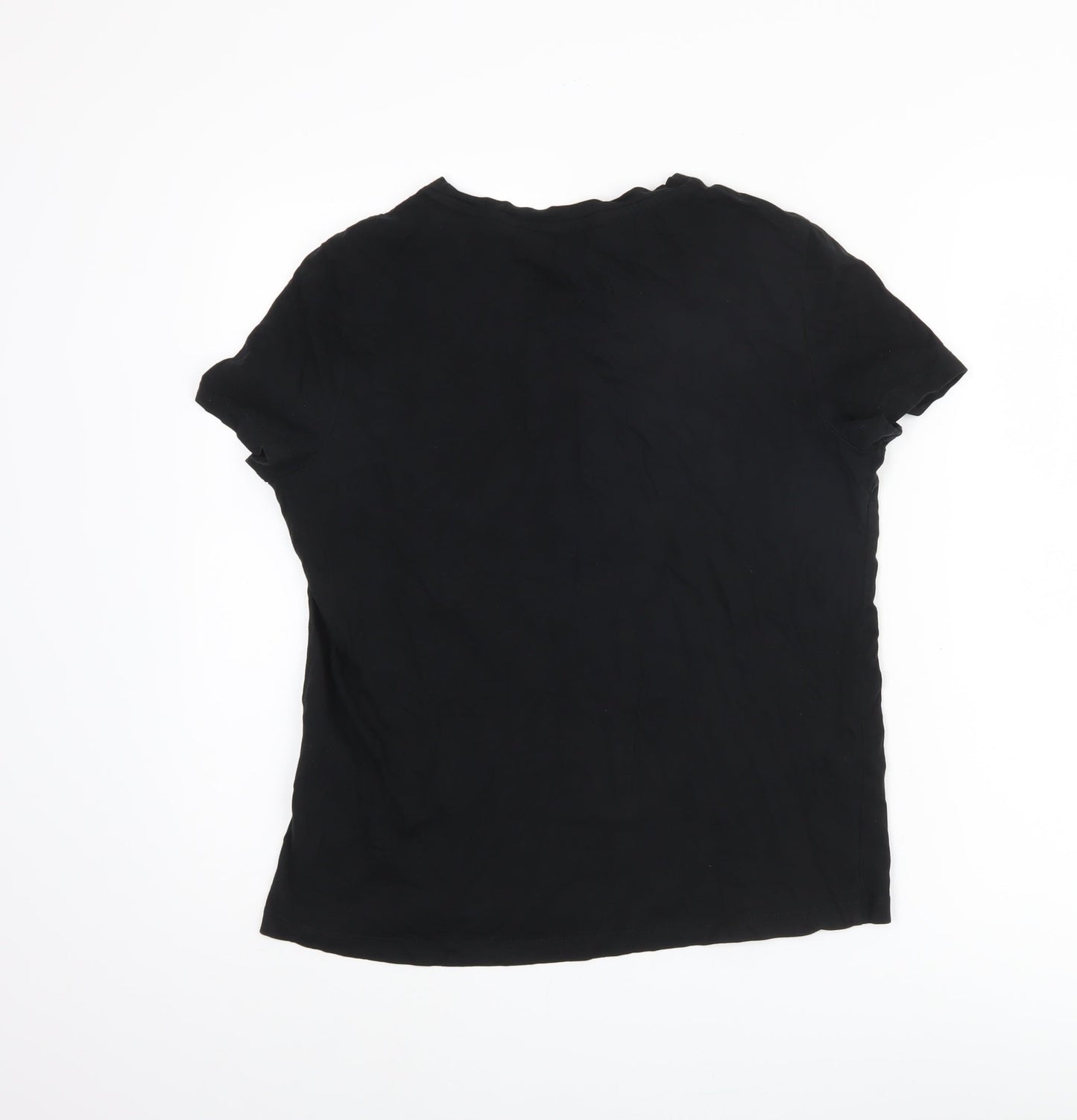 Womens UK Size L VERO MODA Black  T-Shirt