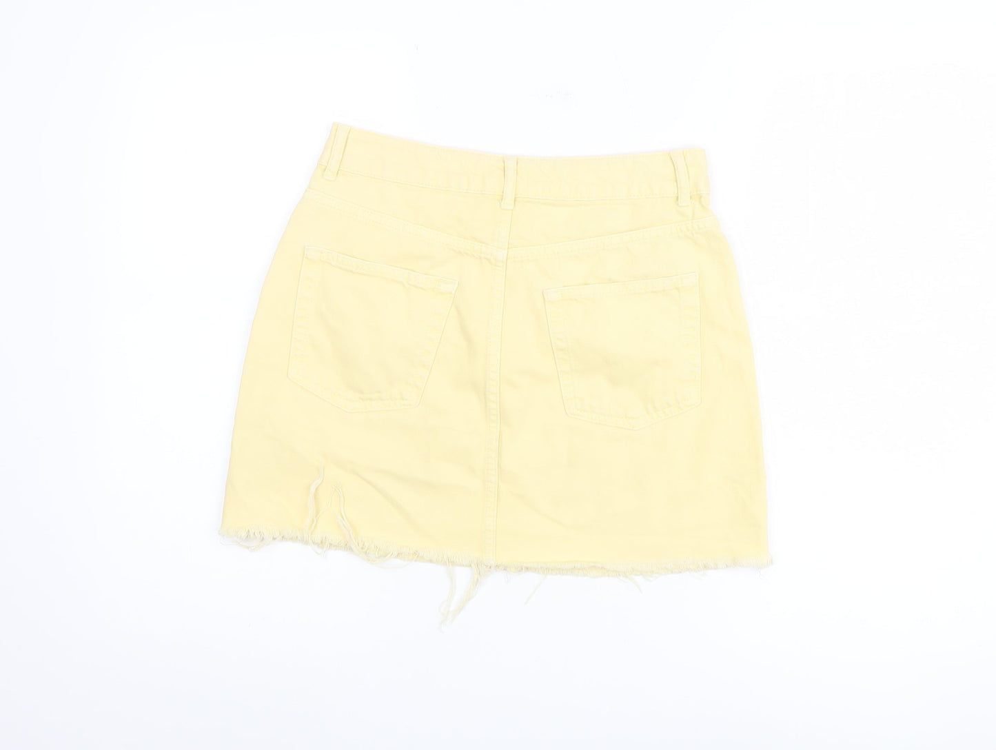 Womens UK Size 10 Topshop Mini Denim Skirt