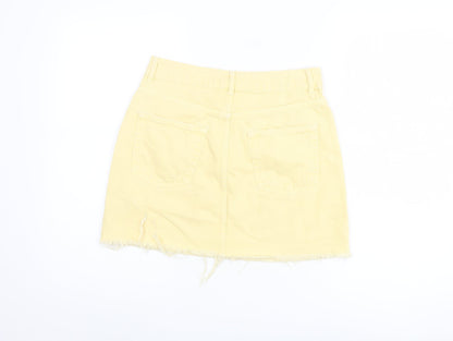Womens UK Size 10 Topshop Mini Denim Skirt