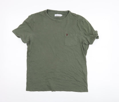 Mens UK Size M Farah Green  T-Shirt