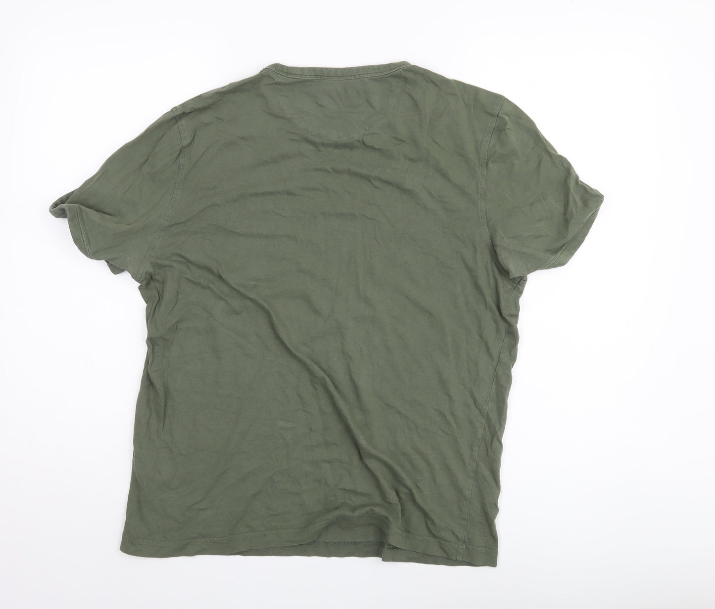 Mens UK Size M Farah Green  T-Shirt