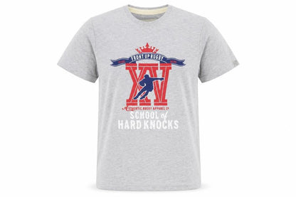 Front Up Rugby Men's Grey M Graphic Print T-Shirt