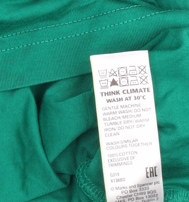 Marks and Spencer Men's Green XL Polo Shirt