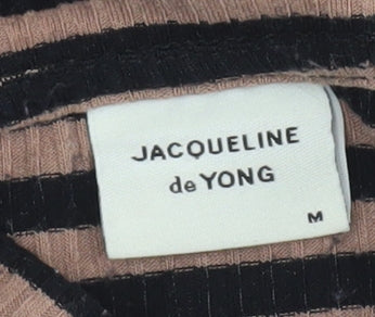 Womens UK Size M Jacqueline de Yong Multicoloured Basic T-Shirt