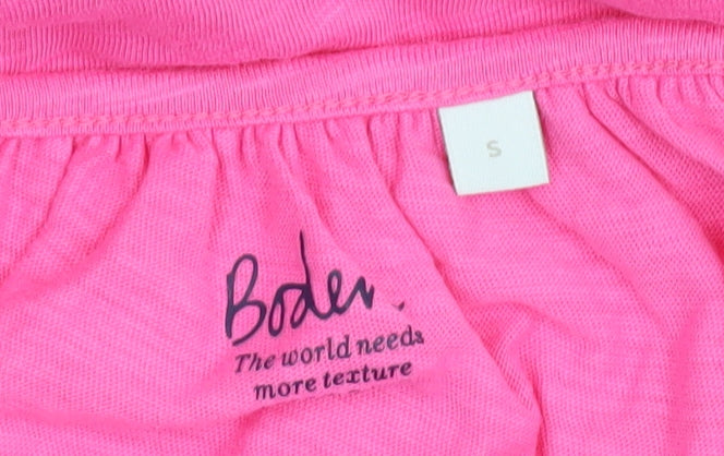 Boden Women's Pink Blouse, Size S, 3/4 Balloon Sleeve