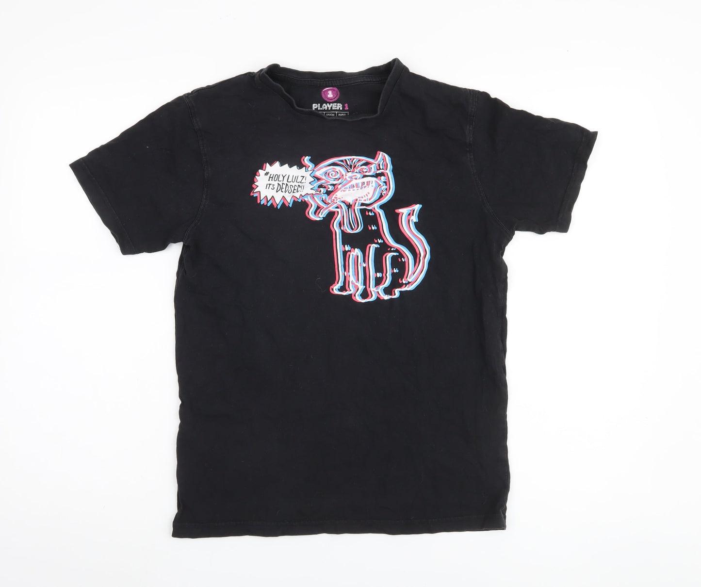 Player 1 Black Watchdogs 2 T-Shirt Small