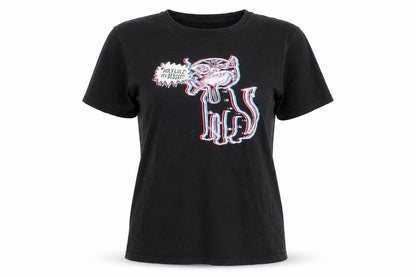 Front view of Player 1 Black Watchdogs 2 T-Shirt Small