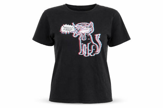Front view of Player 1 Black Watchdogs 2 T-Shirt Small