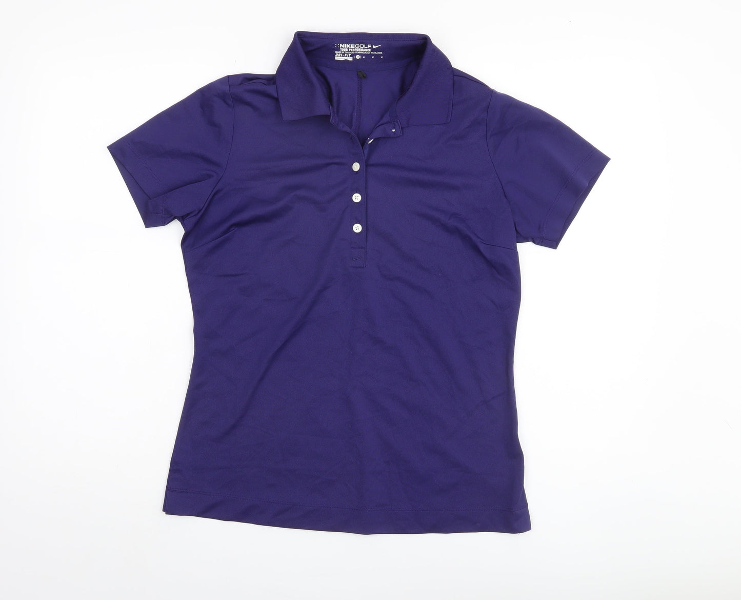 Unisex Adults UK Size M Nike Purple  Polo