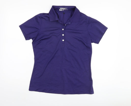 Unisex Adults UK Size M Nike Purple  Polo