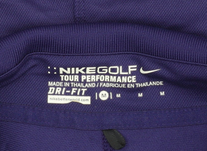 Unisex Adults UK Size M Nike Purple  Polo