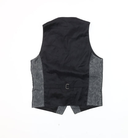 Mens UK Size 38 H&M Regular Grey Suit Waistcoat