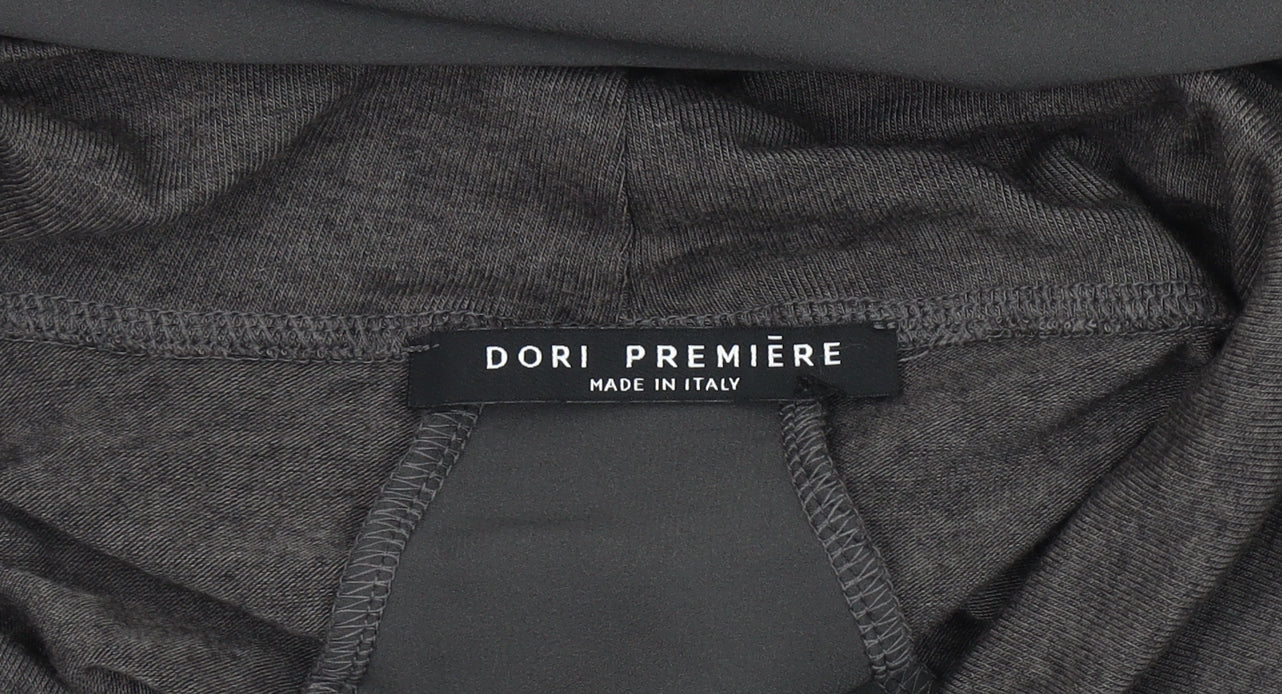 Dori Premiere Grey Cowl Neck Tunic for Women, M