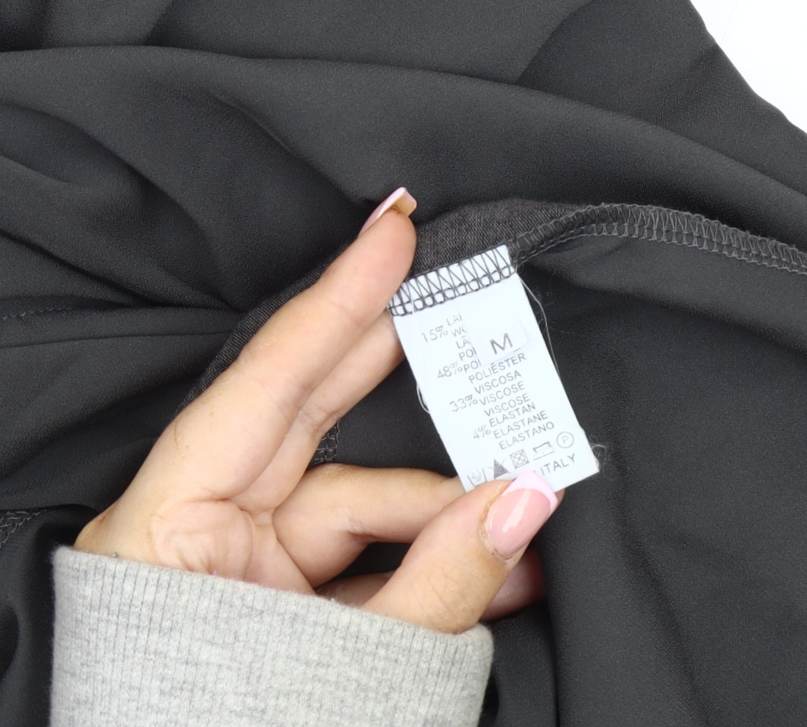 Dori Premiere Grey Cowl Neck Tunic for Women, M