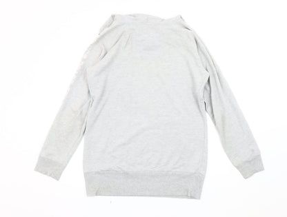 Genuine Grey Unisex Adults University Pullover Hoodie, Size 18