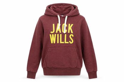 Mens UK Size XS Jack Wills Brown Pullover Hoodie