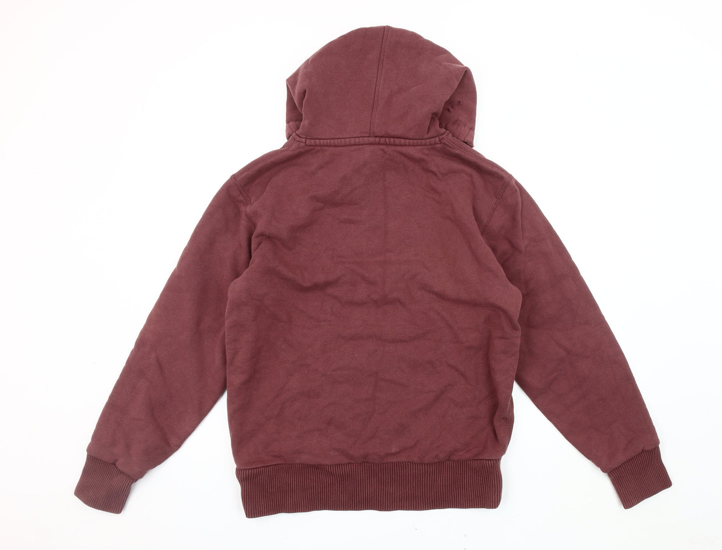 Mens UK Size XS Jack Wills Brown Pullover Hoodie