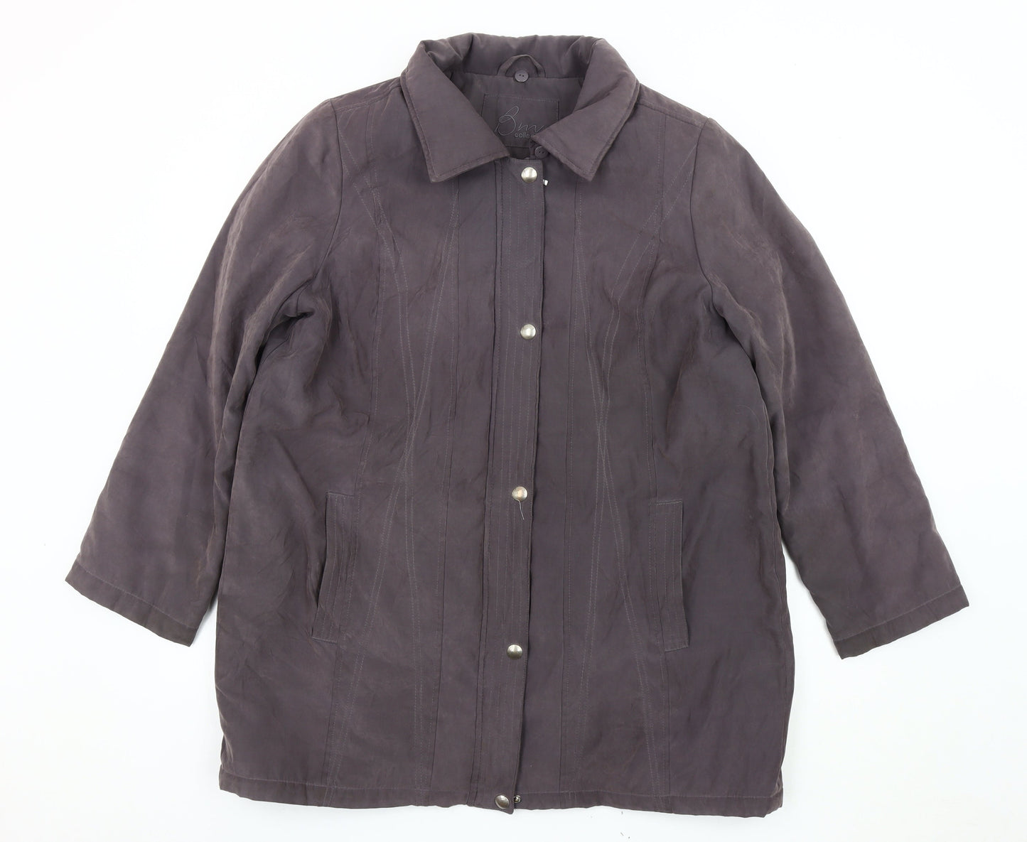 Womens UK Size M BM Collection Grey Basic Jacket