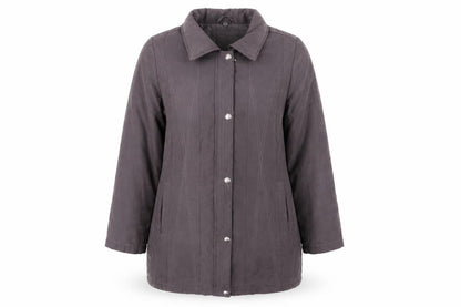 Bonmarché Women's Grey Mid-Length Coat Size M
