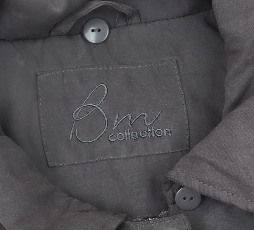 Womens UK Size M BM Collection Grey Basic Jacket