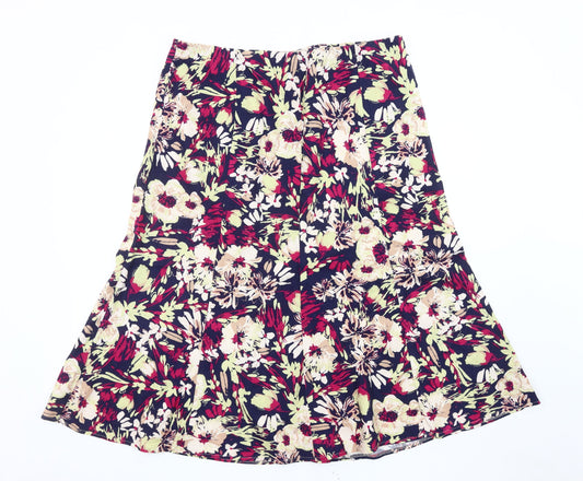 Isle Women's Multicoloured Floral Skirt Size 18
