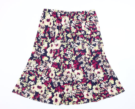 Isle Women's Multicoloured Floral Skirt Size 18