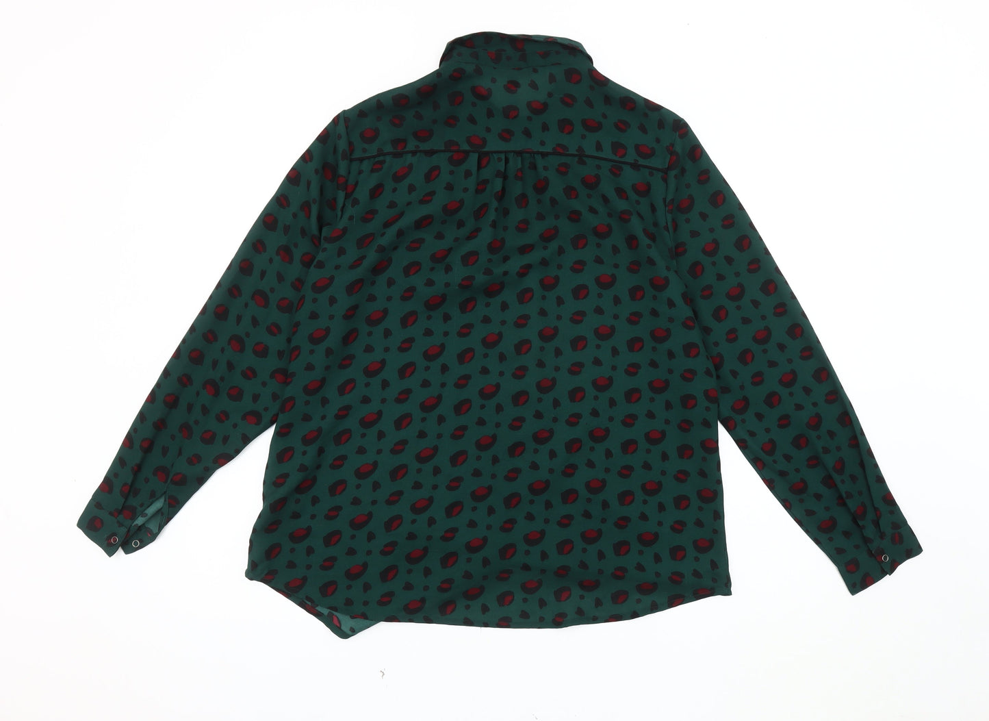 Joe Browns Women's Green Animal Print Blouse Size 14